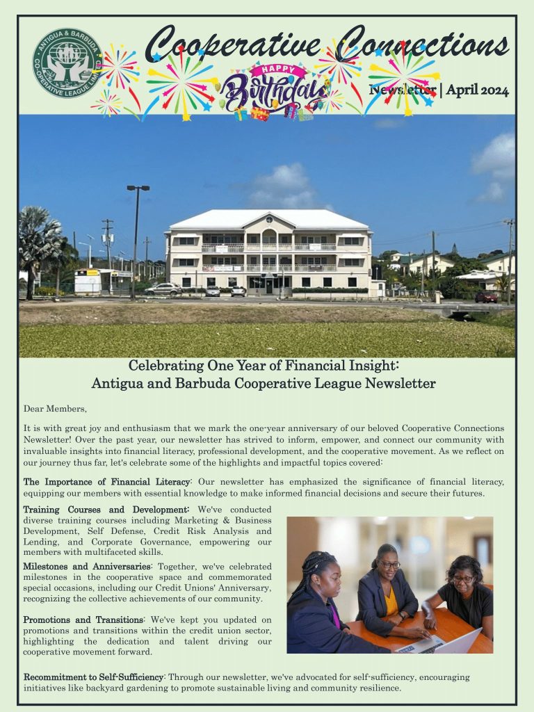 Cooperative Connections Newsletter – April 2024